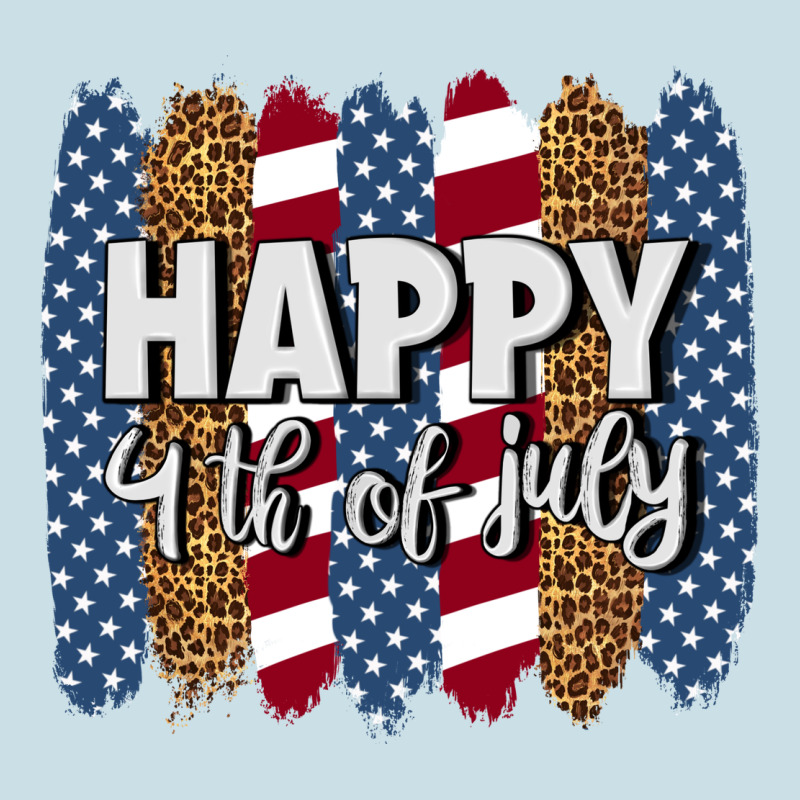 Happy 4th Of July Brushstrokes Ladies Tee by BundleAndBundleShop | Teevron