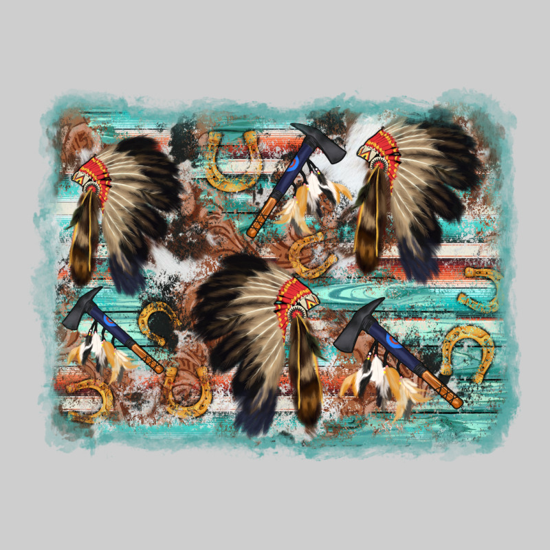 Indian Western Background Premium Tee by AdoDesignShop | Teevron