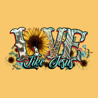 Love Like Jesus Sunflowers Vintage Hoodie | Teevron