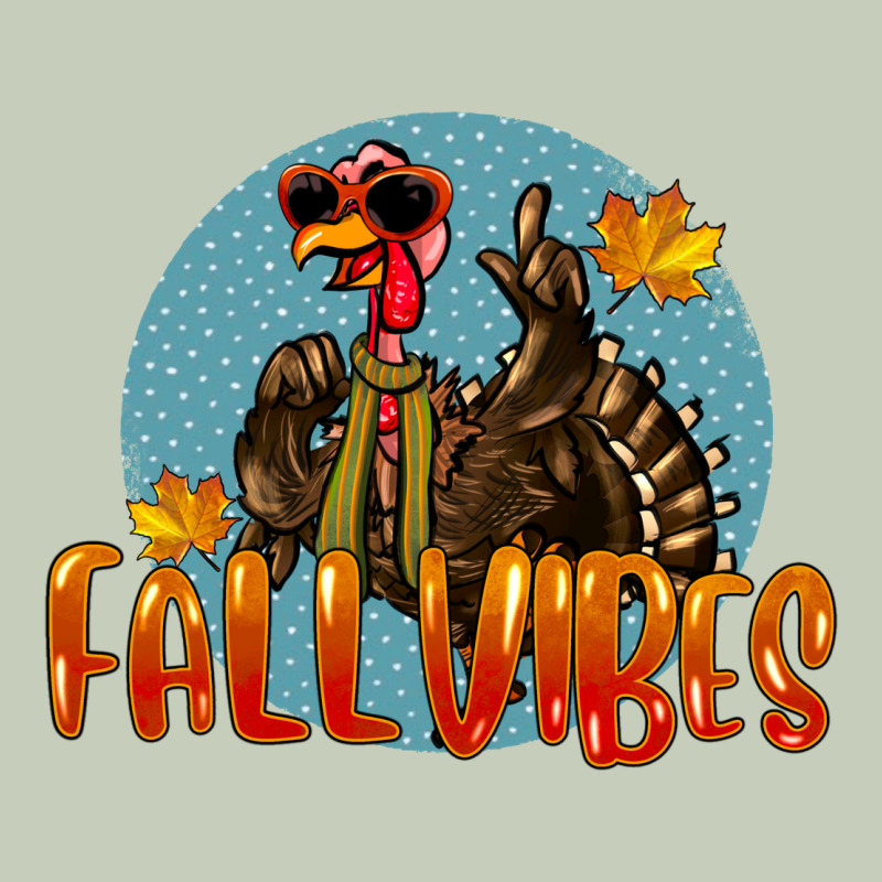 Fall Vibes Turkey Long Sleeve Tee by LillyAllenDesigns | Teevron