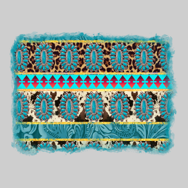 Turquoise Gemstone Background Premium Tee by AdoDesignShop | Teevron