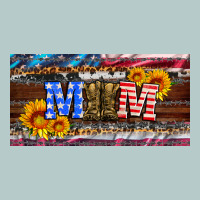 Soldier Mom License  Plate Heavy Core Tee | Teevron