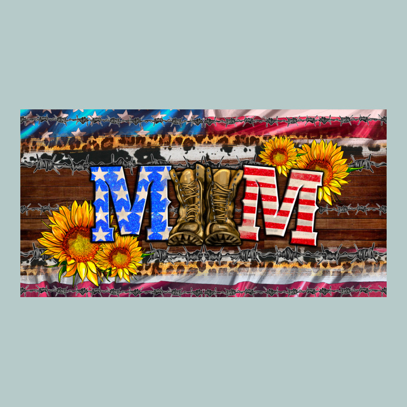 Soldier Mom License  Plate Heavy Core Tee by Artiststas | Teevron