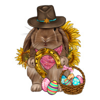 Western Rabbit with sunflowers Easter Day | Teevron