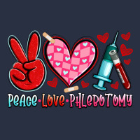 Peace Love Phlebotomy Heavyweight Sweatshirt | Teevron