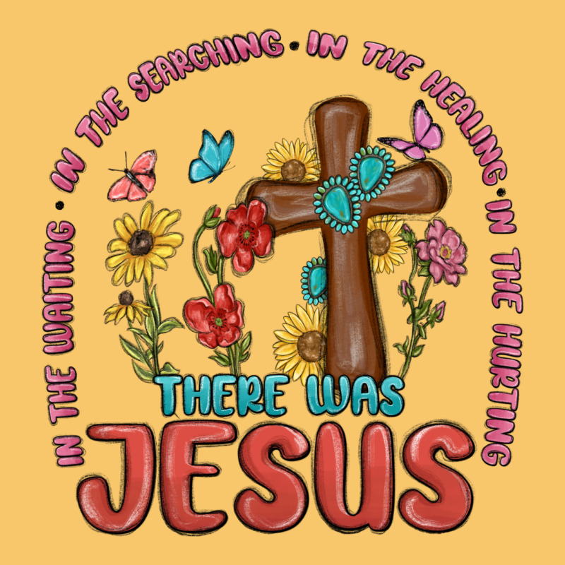 In The Waiting There Was Jesus Vintage Hoodie by MaliasSmallBusiness | Teevron