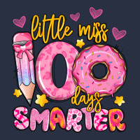 Little Miss 100 Days Smarter Heavyweight Sweatshirt | Teevron