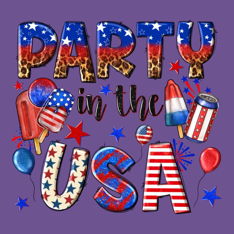 Party In The Usa Vintage Tee by NancyCooperArtShop | Teevron