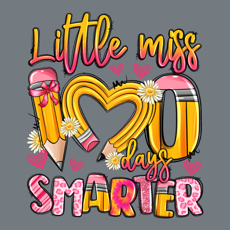 Little Miss 100 Days Smarter Heavyweight Sweatshirt by Artiststas | Teevron