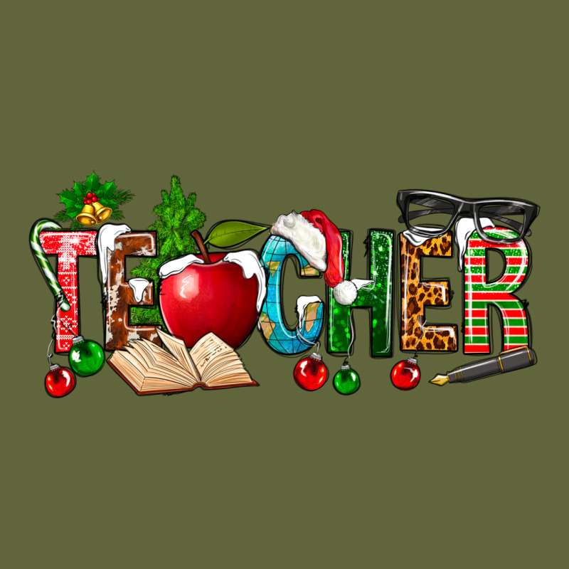 Christmas Teacher Classic Tee by NancyCooperArtShop | Teevron