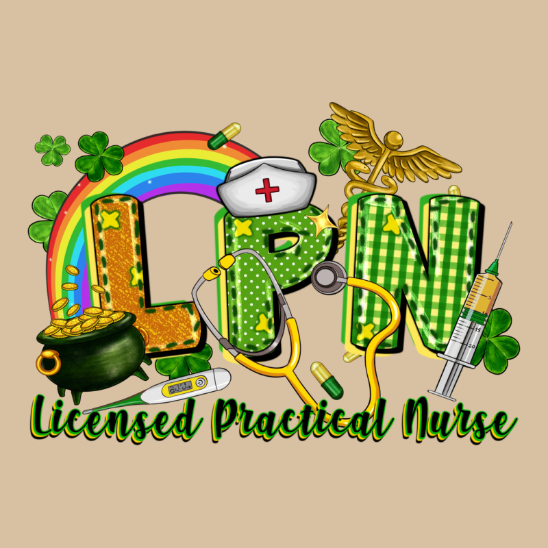 Lpn Licensed Practical Nurse St. Patrick's Day Heavyweight Hoodie by CowGirlArtShop | Teevron