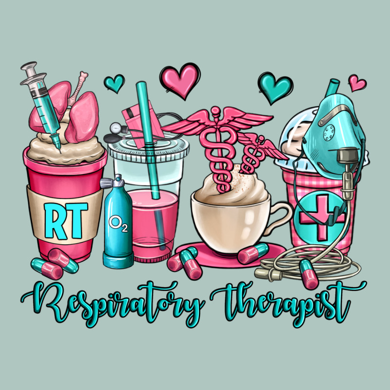 Rt Respiratory Therapist Coffee Cups Premium Sweatshirt by OliviaCreatesArt | Teevron