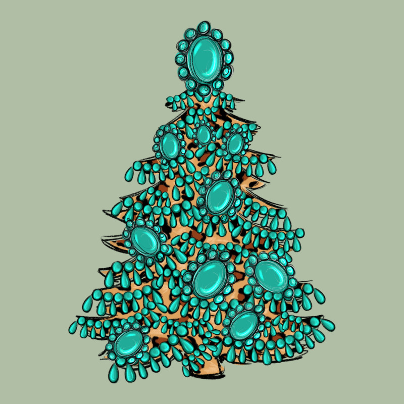 Christmas Tree With Gemstones Urban Heavy Tee by MaliasSmallBusiness | Teevron