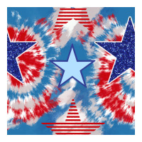 patriotic tie dye stars | Teevron