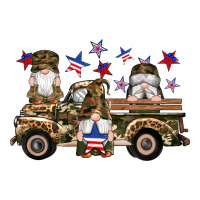 camouflage gnomes american flag star truck | Teevron