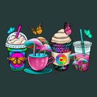Tie Dye Coffee Cups Premium Sweatshirt | Teevron