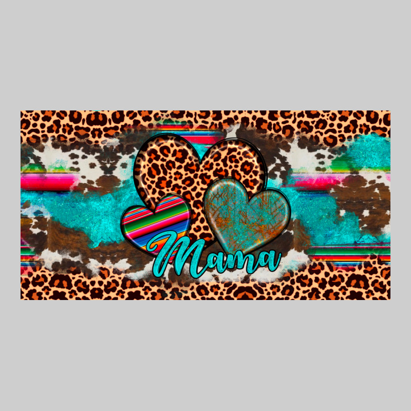 Hearts Mama License Plate Premium Tee by Artiststas | Teevron