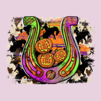 Halloween Horseshoe Ladies Tee | Teevron