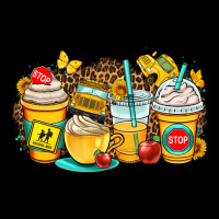 School Bus Coffee Cups Premium Sweatshirt | Teevron