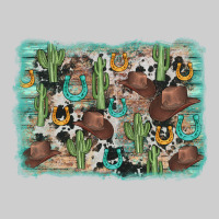 Cactus Cowboy Hat Background Premium Tee | Teevron