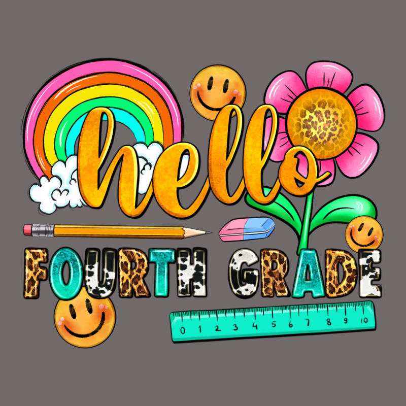 Hello Fourth Grade Urban Heavy Tee by NancyCooperArtShop | Teevron