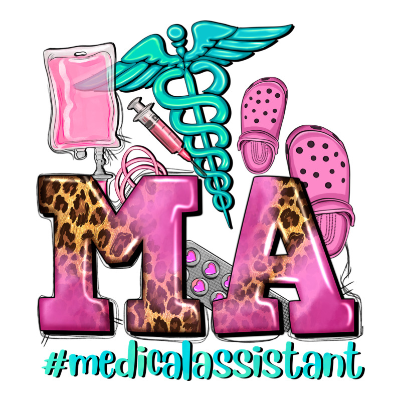 M A Medical Assistant Ladies Tee by AdoDesignShop | Teevron