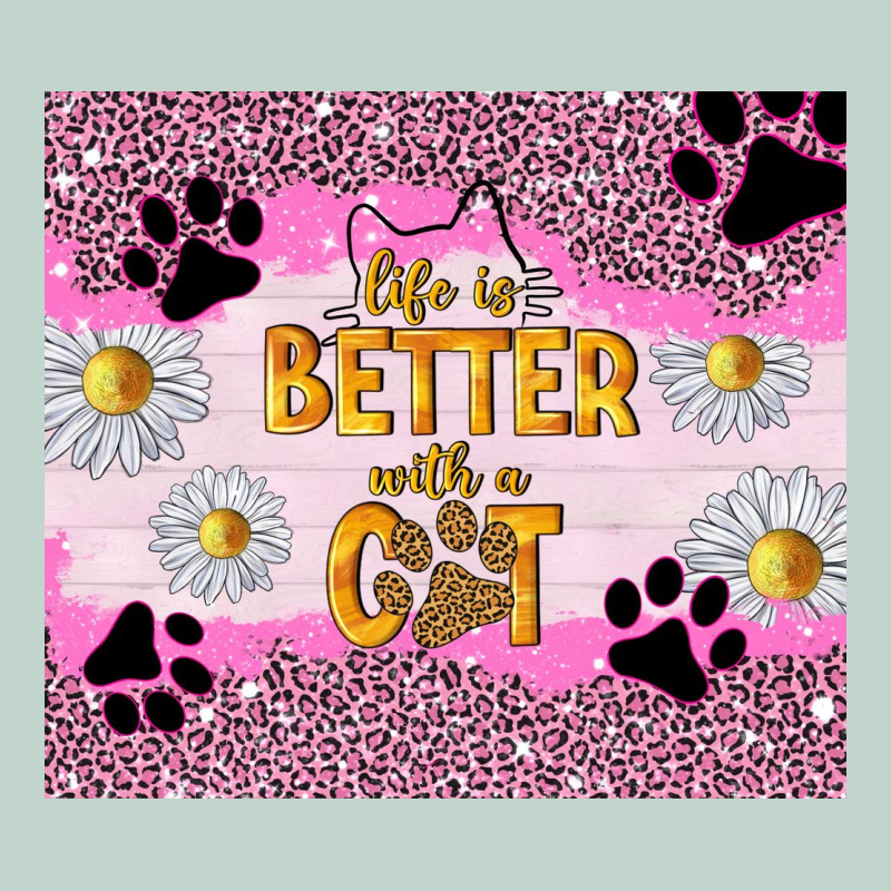 Life Is Better With A Cat Zipper Hoodie by TumblerDesignByShophia | Teevron