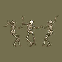 Dancing Skeletons Vintage Hoodie | Teevron