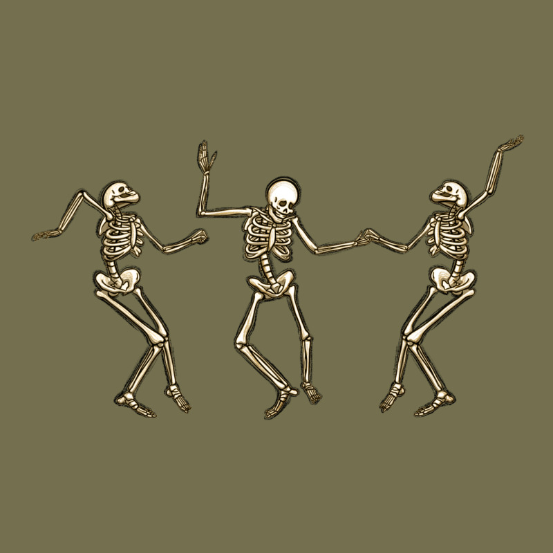 Dancing Skeletons Vintage Hoodie by MaliasSmallBusiness | Teevron
