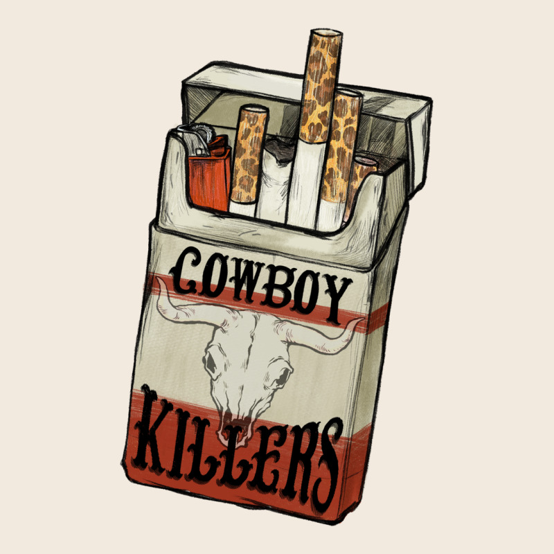 Cowboy Killers Cigarette Package Zipper Hoodie by HowdyJamesFarm | Teevron