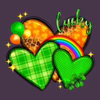 St. Patrick's Day Hearts St. Patricks Day Heavyweight Hoodie | Teevron