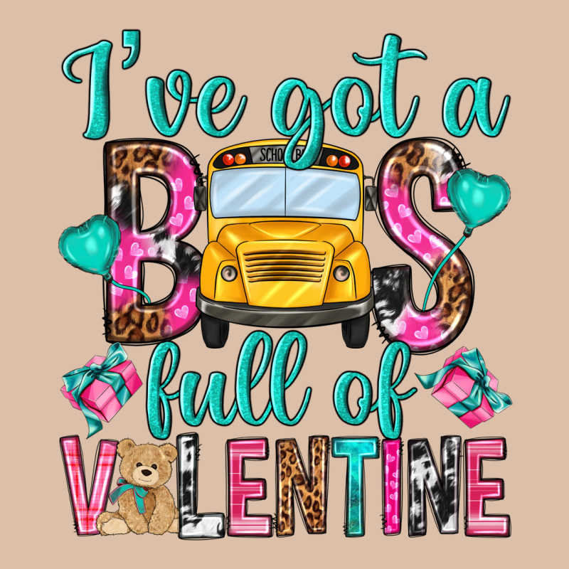 Ive Got A Bus Full Of Valentine Urban Heavy Tee by NancyCooperArtShop | Teevron