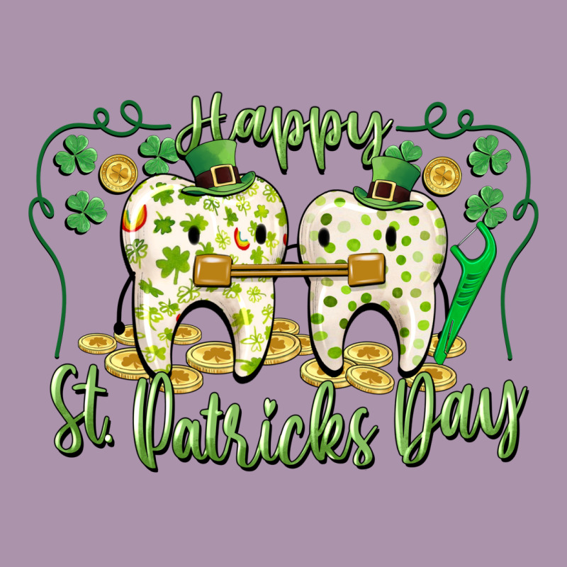 Happy St. Patrick's Day Tooth Dentist Heavyweight Hoodie by CowGirlArtShop | Teevron