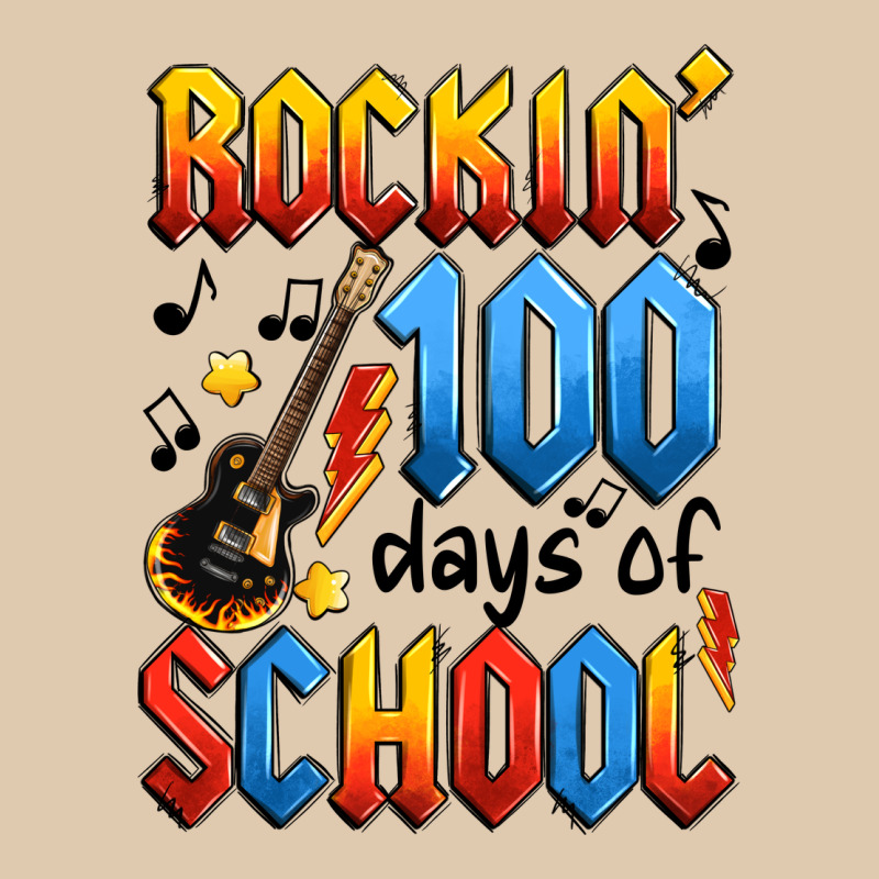 Rockin' 100 Days Of School Heavyweight Sweatshirt by Artiststas | Teevron