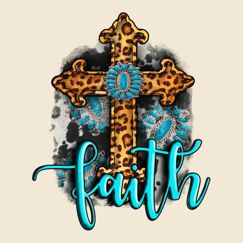 Faith Western Turquoise Premium Tee by AdoDesignShop | Teevron