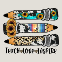 Western Pencils Teach Love Inspire Heavy Core Tee | Teevron