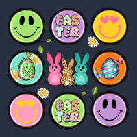 Easter Day Smiley Faces Heavyweight Sweatshirt | Teevron