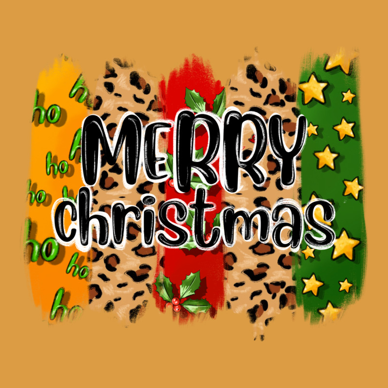 Merry Christmas Brushstrokes Urban Heavy Tee by MaliasSmallBusiness | Teevron