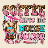 Coffee Gives Me Nurse Power Ladies Tee | Teevron