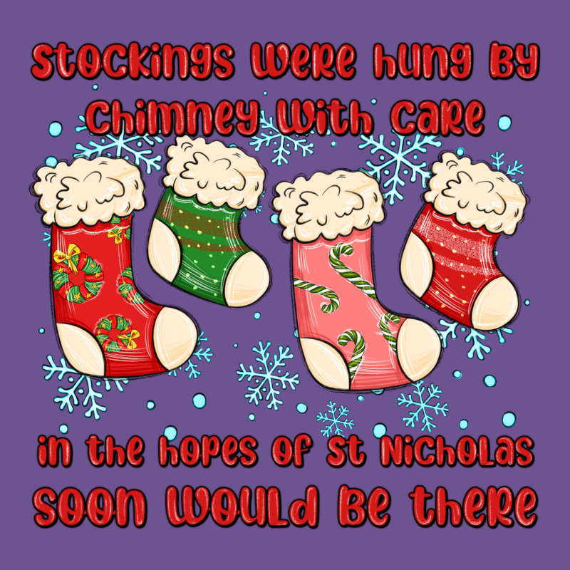 Stockings Were Hung By Chimney Vintage Tee by MaliasSmallBusiness | Teevron