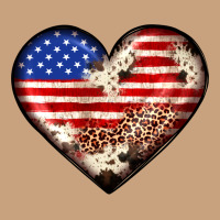 Western Usa Flag Heart Vintage Tee | Teevron