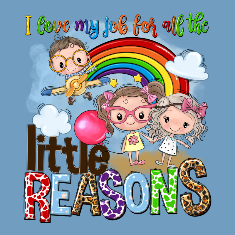 I Love My Job For All The Little Reasons Urban Heavy Tee by NancyCooperArtShop | Teevron