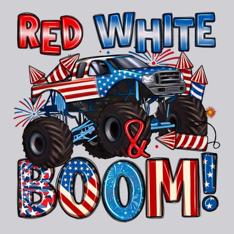 Red White And Boom 4th Of July Heavyweight Sweatshirt by Artiststas | Teevron