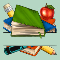 Custom Teacher Books Classic Tee | Teevron