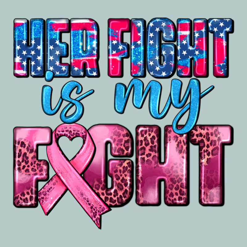 Her Fight Is My Fight Heavy Core Tee by AdoDesignShop | Teevron