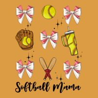Softball Coquette Bow Urban Heavy Tee | Teevron
