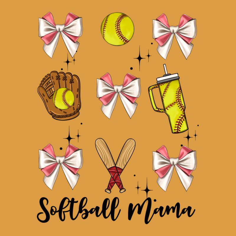 Softball Coquette Bow Urban Heavy Tee by JahusDesignShop | Teevron