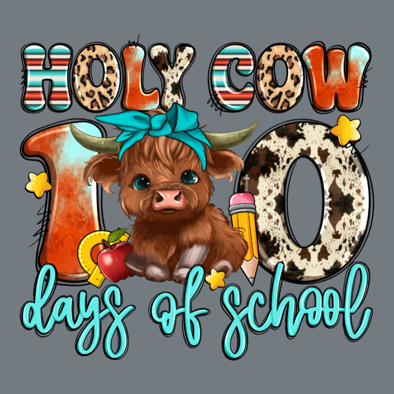 Holy Cow 100 Days Of School Heavyweight Sweatshirt by Artiststas | Teevron
