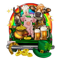 St. Patrick's Day farm animals on truck | Teevron