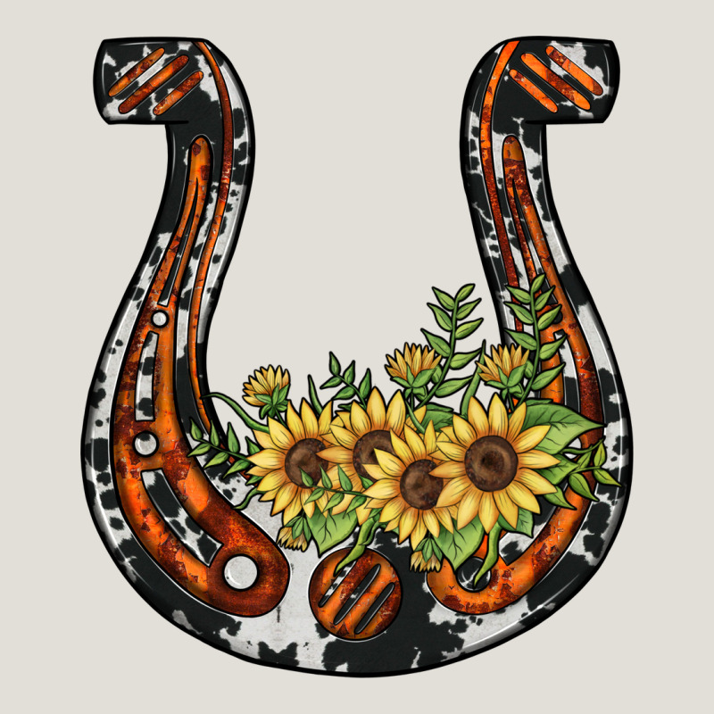 Horseshoe Sunflower Heavy Core Tee by JahusDesignShop | Teevron